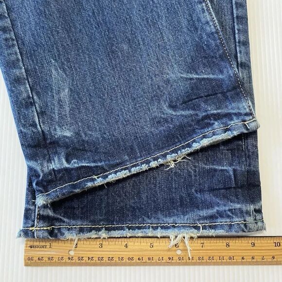 Abercrombie & Fitch Horton Classic Straight Button Fly Jeans 36x32 (Fit 38x32) - Picture 10 of 13